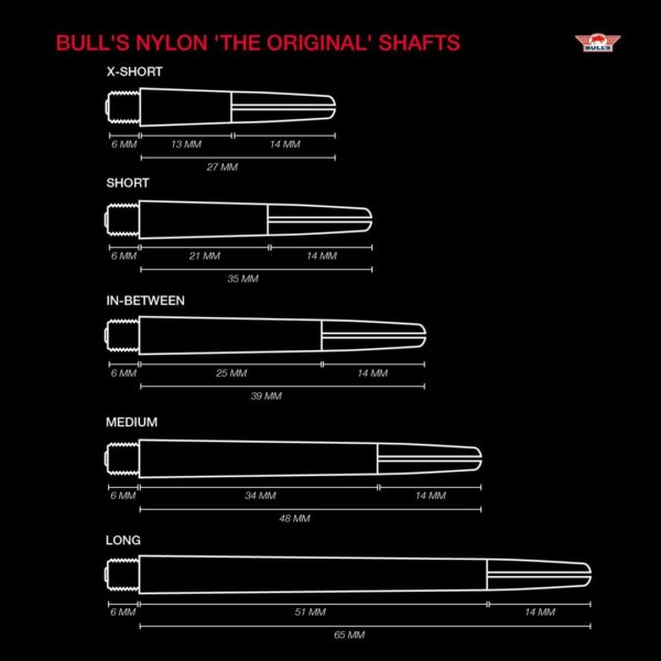 Bull's Nylon 'The Original' Shafts