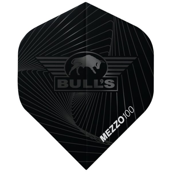 Bull's Mezzo 100 No.2 Toll | 5-Szett Fekete