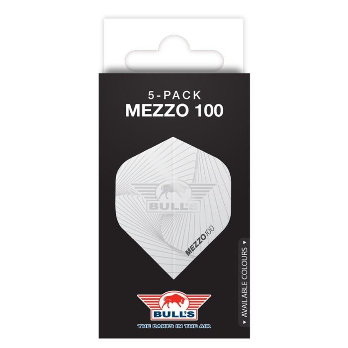 Bull's Mezzo 100 No.2 Flights | 5-Szett Fehér