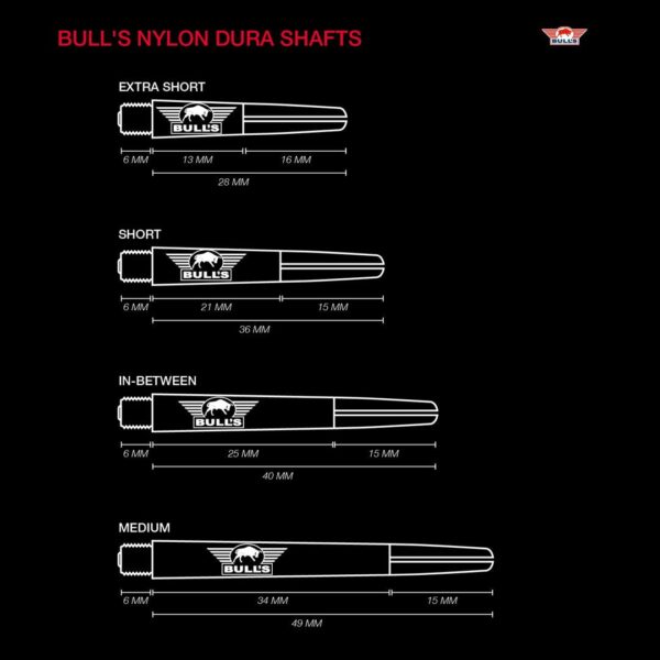 Darts Szár Bull's Nylon Dura