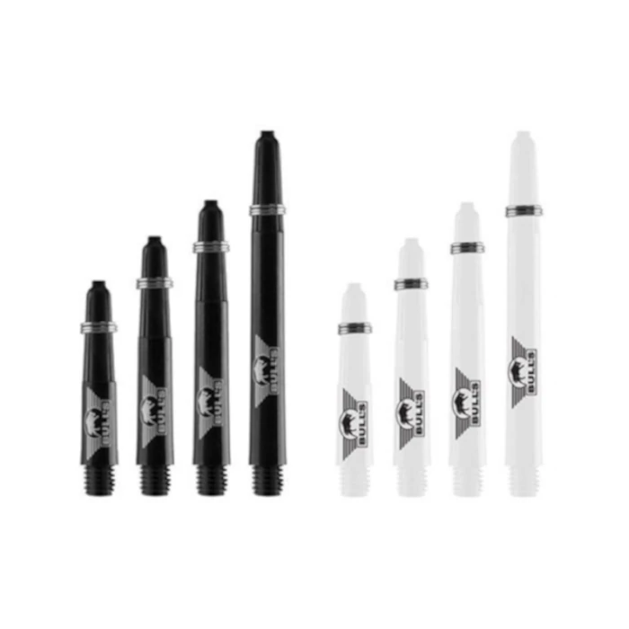 bull's dura darts szár fekete fehér