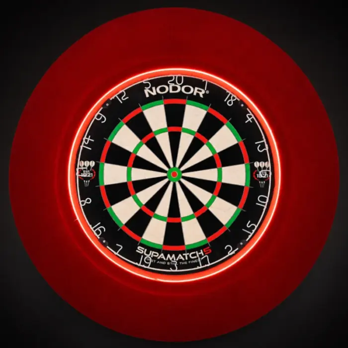 darts tábla világítás