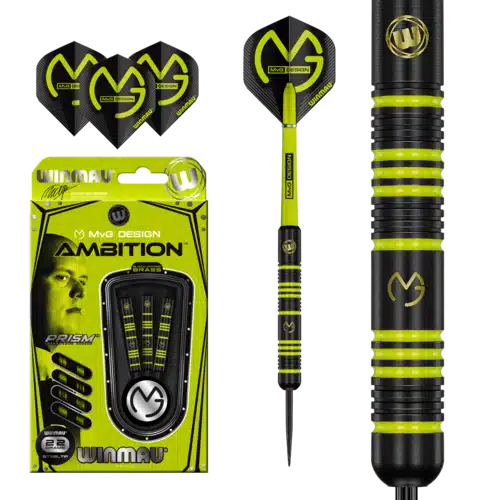 Winmau Michael Van Gerwen Ambition Brass 22g