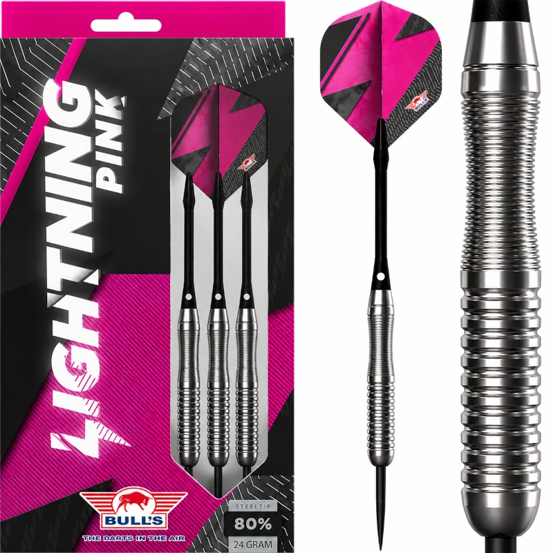 bull's lightning pink darts nyíl mckicks cinege darts