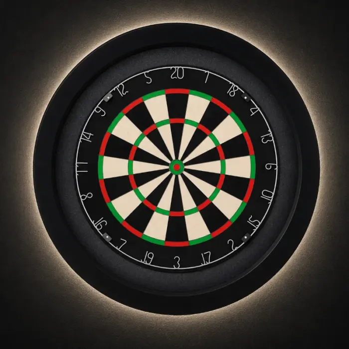 darts tábla világítás