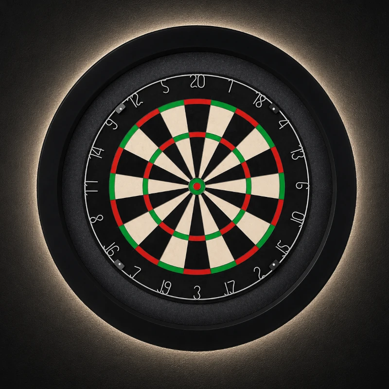 darts tábla világítás