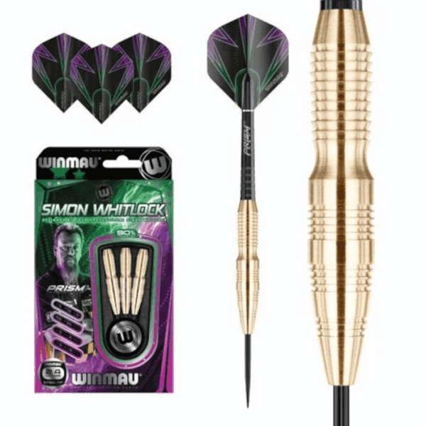 Simon Whitlock darts nyíl brass