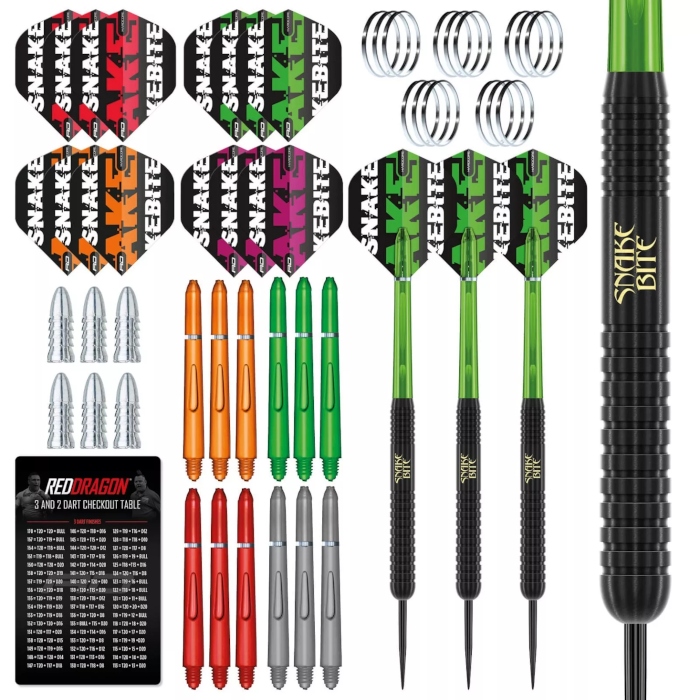 Reddragon Snakebite Steeltip Darts Szett 22g - Image 2