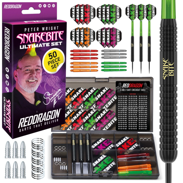 reddragon darts szett snakebite peter wright