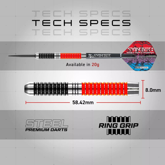 snakebite darts szett