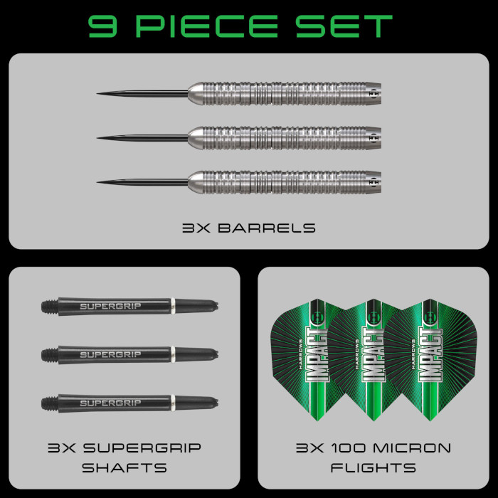 Darts Szett Harrows Impact 90% 22g - Image 3