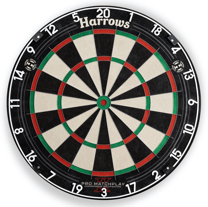 harrows matchplay 2 verseny minőségű darts tábla profi darts tábla