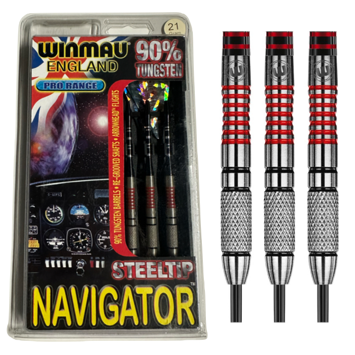 winmau darts nyíl szett navigator