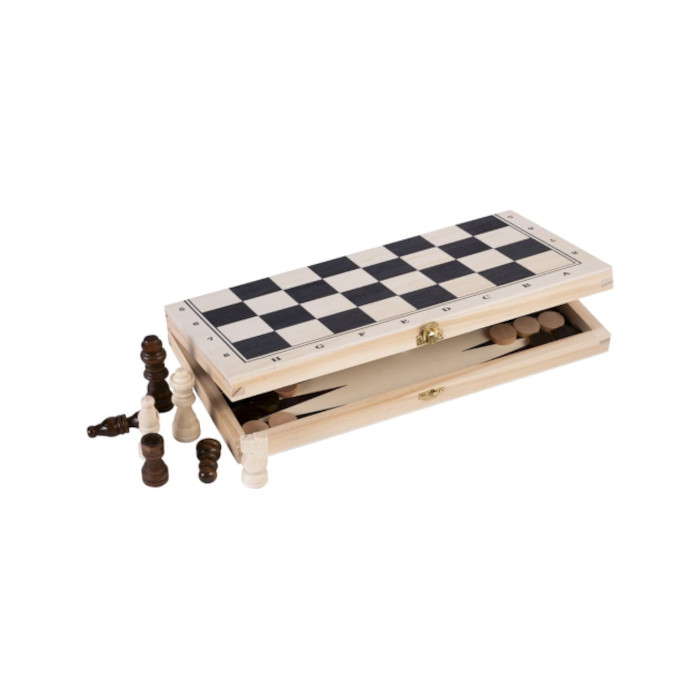 Sakk és Backgammon Készlet – Összecsukható - Image 3