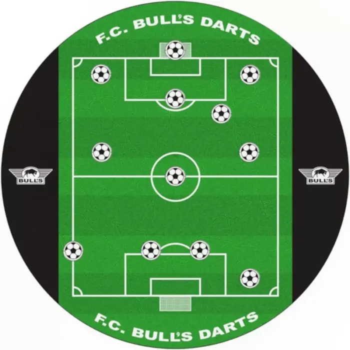 bull's darts tábla futball
