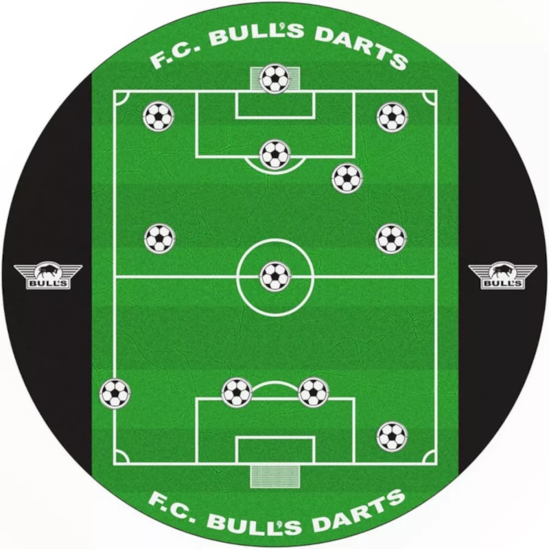 bull's darts tábla futball