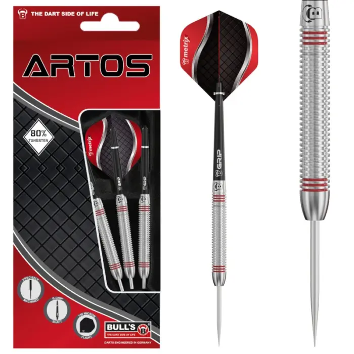bull's artos darts nyíl 80%