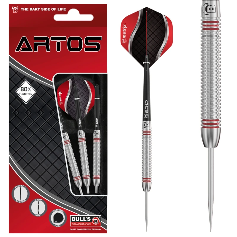bull's artos darts nyíl 80%