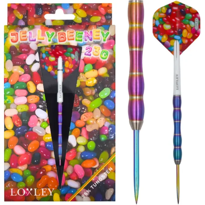 lexley jelly beeney szivárvány színes darts nyíl profi