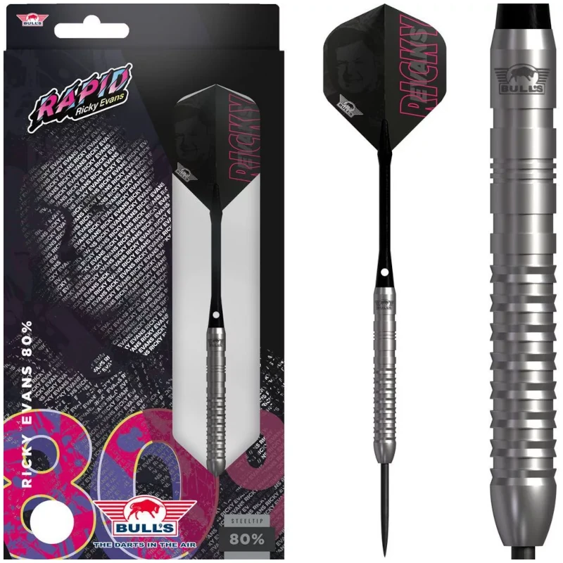 bull's ricky evans 80% darts nyíl szett