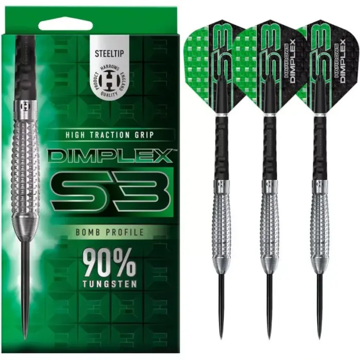 harrows dimplex bomb 90% darts nyíl szett
