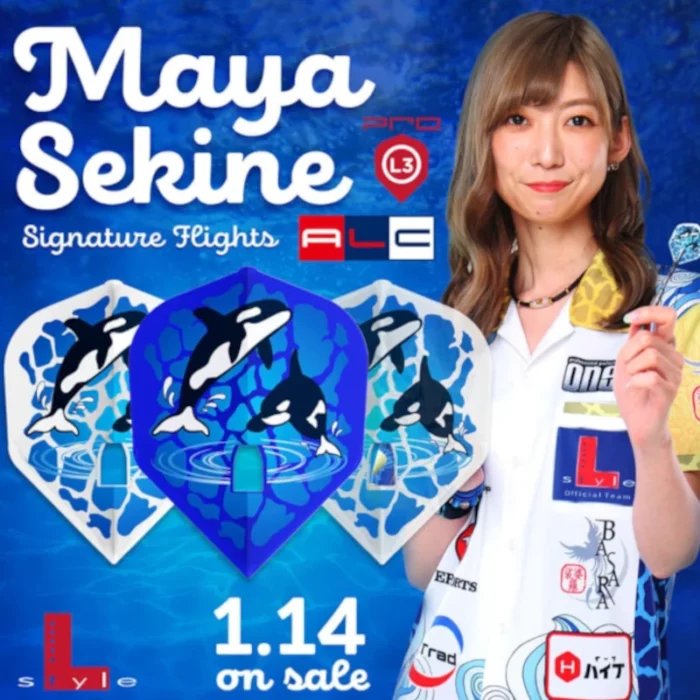Sekine Maya l-style darts toll l3 pro